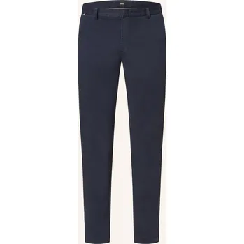 Pánské kalhoty Boss Pánské Chino Kalhoty Kaito Slim Fit, tmavě modrá, 56