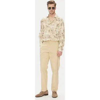 Pánské oblečení Marciano Guess Košile 5GHH21 4467Z Béžová Regular Fit 39