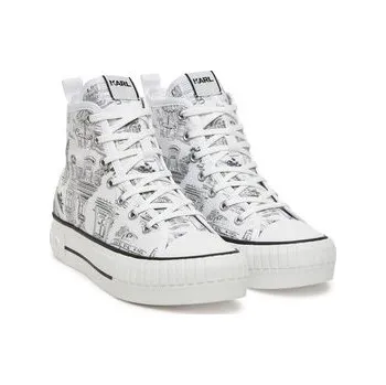 Dámské tenisky KARL LAGERFELD Plátěnky KL60455 Bílá 37