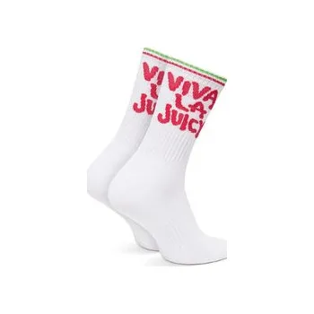 Dámské ponožky Juicy Couture Dlouhé ponožky Viva JCAXS125718 Bílá OS