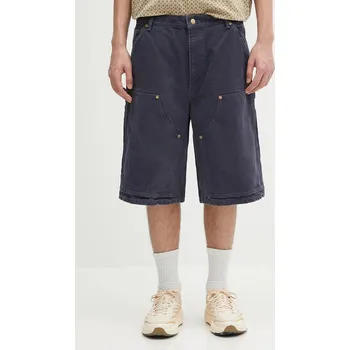 Pánské kraťasy Bavlněné šortky AMBUSH Canvas Carpenter Short Pants 12115320 námořnická modř 59X, vel. 30