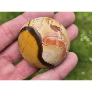 Přírodní kámen Leštěný kámen jaspis pestrý (83g)