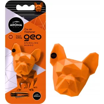 Vůně do auta VŮNĚ DO AUTA AROMA CAR GEO DOG PEJSEK 3D SPARKLING MANGO OSVĚŽOVAČ VZDUCHU