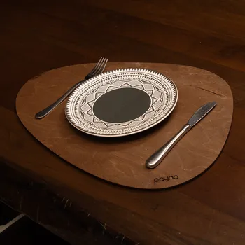 ASIR Sada dřevěných jídelních podložek 4 kusy PEAR wenge