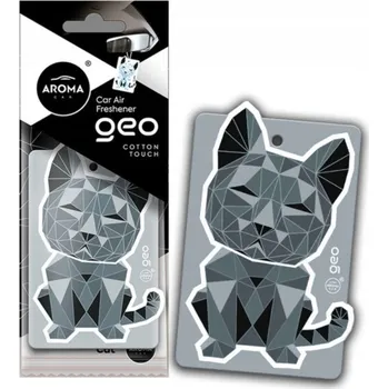 Vůně do auta VŮNĚ DO AUTA AROMA CAR CELLULOSE GEO CAT COTTON TOUCH ZÁVĚSKA DO AUTA