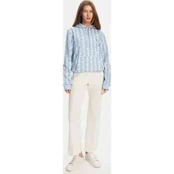 Pánská mikina Lacoste Mikina SH2855 Světle modrá Classic Fit 38