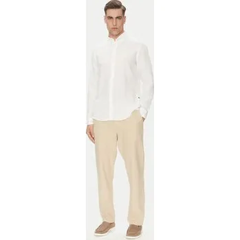 Pánská košile BOSS Košile H-Roan-Bd-E-C1 50520283 Bílá Slim Fit XXL