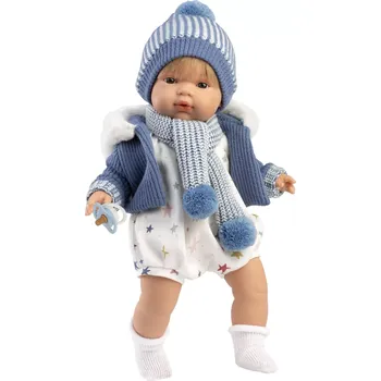 Realistická panenka SASHA se zvuky a měkkým tělem - 38 cm