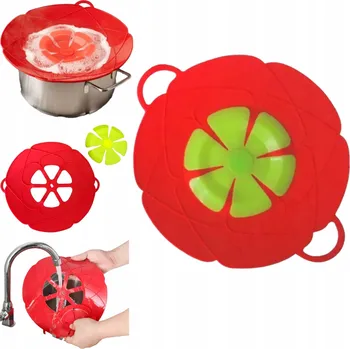 Poklice Silikonové víko poklice na hrnec univerzální na potraviny 30cm Velké