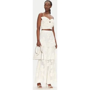 ACCESS FASHION Top 53-2120-558 Écru Slim Fit 42