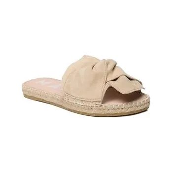 Dámské mokasíny Manebi Espadrilky Sandals With Knot M 1.1 JK Béžová 37