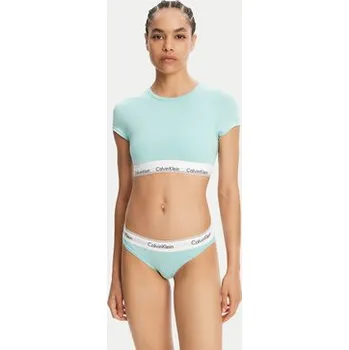 Oblečení a móda Calvin Klein Underwear T-Shirt LV00QF7213 Zelená Slim Fit M