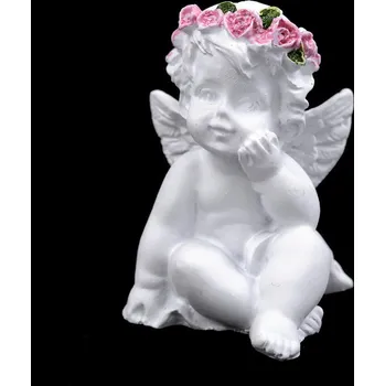 Vánoce Dekorace anděl - malý Varianta: 1 bílá, Balení: 1 ks