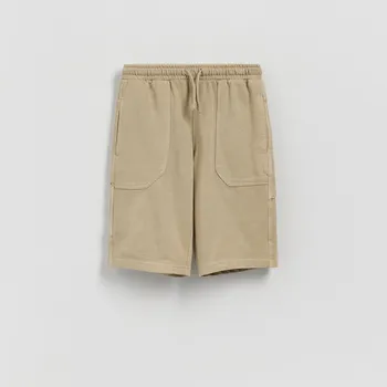 Reserved - Bavlněné šortky - béžová - 4424N-08X - 4424N-08X-170