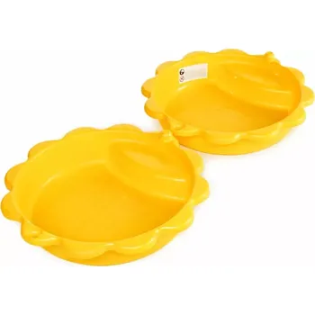 Hra na zahradu Alltoys Paradiso pískoviště slunečnice 114x26 cm žlutá