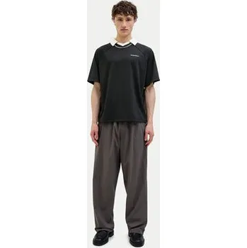 Jack & Jones Polokošile Lido 12276758 Černá Loose Fit XS