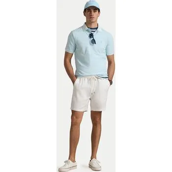 Pánské tričko Polo Ralph Lauren Polokošile 710969626002 Světle modrá Custom Slim Fit XXL