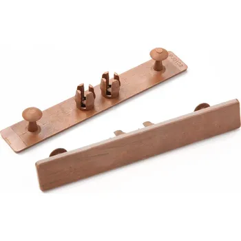 Plotovka Krytka terasového prkna plastová DŘEVOplus PROFI teak (23×138mm)