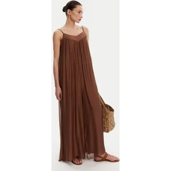 Dámské oblečení ViCOLO Overal TD0588 Hnědá Relaxed Fit M