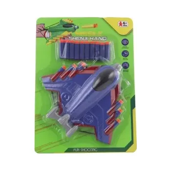 Dětská zbraň Vystřelovací letadlo s pěnovými náboji