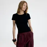 Reserved - Bavlněné tričko slim fit - černý - 901GB-99X - 901GB-99X-L