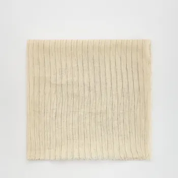 Čepice Reserved - Lněný šátek - béžová - 230CP-08X - 230CP-08X-ONE