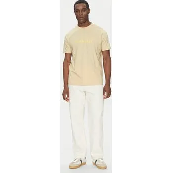 Pánské tričko Richmond X T-Shirt UMP25004TS Béžová Regular Fit S