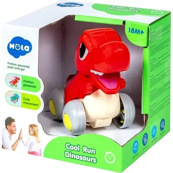 Hračka pro nejmenší Interaktivní dinosaurus na kolečkách s pohyblivou čelistí