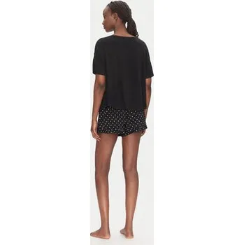 Dámské pyžamo Hunkemöller Pyžamo 301485 Černá Regular Fit XS