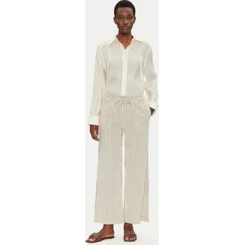 Dámské kalhoty Fransa Kalhoty z materiálu 20614576 Béžová Relaxed Fit XS