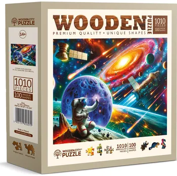 Puzzle Dřevěné puzzle WOODEN CITY Objevování vesmíru 1010 dílků