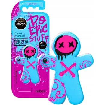 Vůně do auta VŮNĚ DO AUTA AROMA CAR MANNY REBEL SEA SALT OSVĚŽOVAČ VZDUCHU DO AUTA