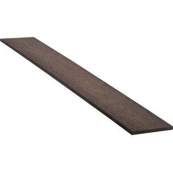 Terasové prkno Lišta boční dřevoplastová WPC PERI - chocolate (150×12×2900mm)