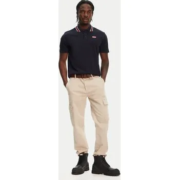 Pánské tričko Hunter Polokošile Noris SS HARM0037242 Tmavomodrá Regular Fit XXL