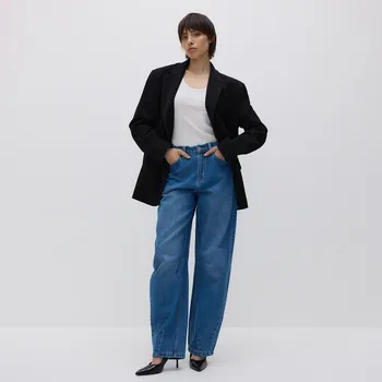 Dámské džíny Reserved - Džíny balloon fit - modrá - 748FZ-55J - 748FZ-55J-40