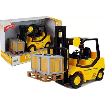 autíčko Hračka vysokozdvižný vozík 1:16 se zvuky a světly