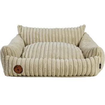 Pelíšek pro psa Lauren Design Pelech Fluffy, béžový Velikost: XS (60x50cm)