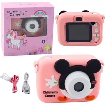 Dětský digitální fotoaparát Myška Růžový