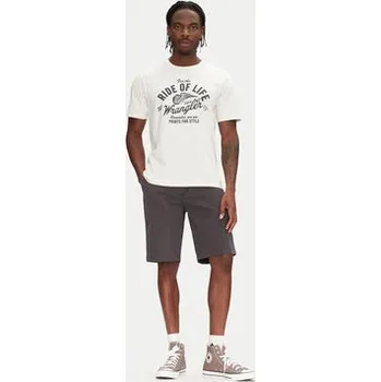 Pánské kraťasy Wrangler Šortky z materiálu 112362922 Šedá Slim Fit 34