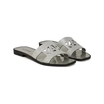 Dámská obuv KARL LAGERFELD Nazouváky Skoot II KL80402 Stříbrná 40