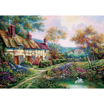 Dětské zboží Puzzle Jarní zahrada 1500 dílků ART PUZZLE