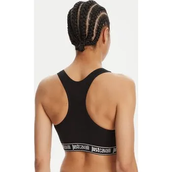Just Cavalli Podprsenkový top 78PAJU02 Černá XL