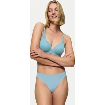 Kalhotky Triumph Kalhotky string Pretty 10222212 Světle modrá M