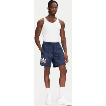 adidas Sportovní kraťasy Q2 Made By Nelson Sprinter JD0719 Tmavomodrá Regular Fit XXL