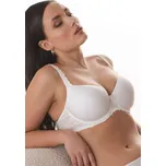 Triola Sensual-Fit bezešvá podprsenka s hladkými koši bílá 29665 - BLV03/bílá / 75 / D f29665-03