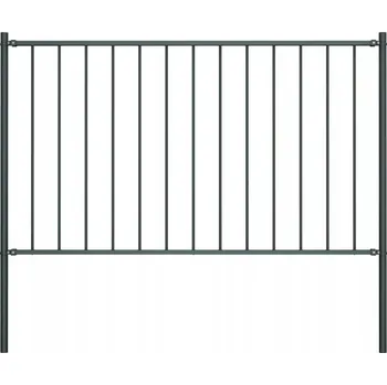 Plot Plotový panel vidaXL se sloupky, 1,7 x 0,75 m