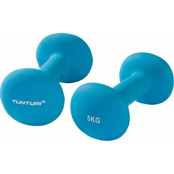 Činka neoprén TUNTURI 2 x 4,0 kg zelená