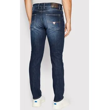 Guess Jeansy Angeles M2YAN2 D4Q41 Tmavomodrá Slim Fit 32_30