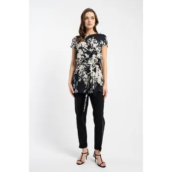 Dámská tunika CLICK Tunika 10-6847 Černá Relaxed Fit 36