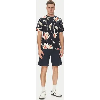 Pánské tričko Jack & Jones T-Shirt Palermo 12279351 Tmavomodrá Regular Fit S